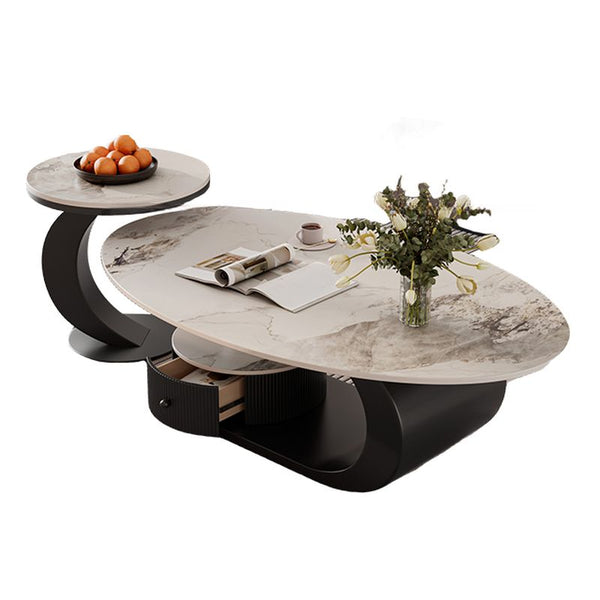 Antique Glamour Coffee Table – Modern Luxury Asian Design Living Room Furniture ✨