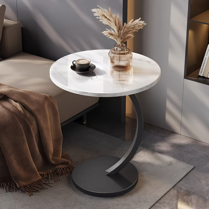 Modern Round Coffee Table – Minimalist, Durable & Space-Saving Design