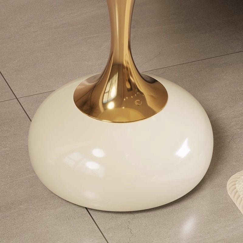 Italian-Style Small Waist Coffee Table – Luxury Modern Side Table