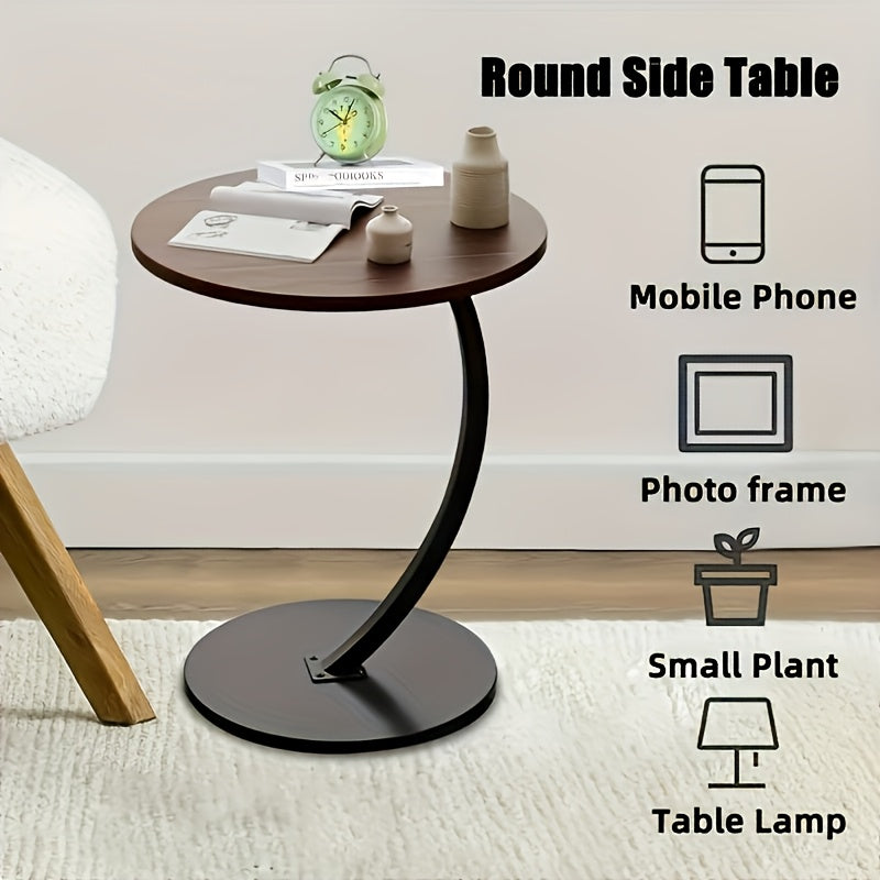 Modern Round Coffee Table – Minimalist, Durable & Space-Saving Design