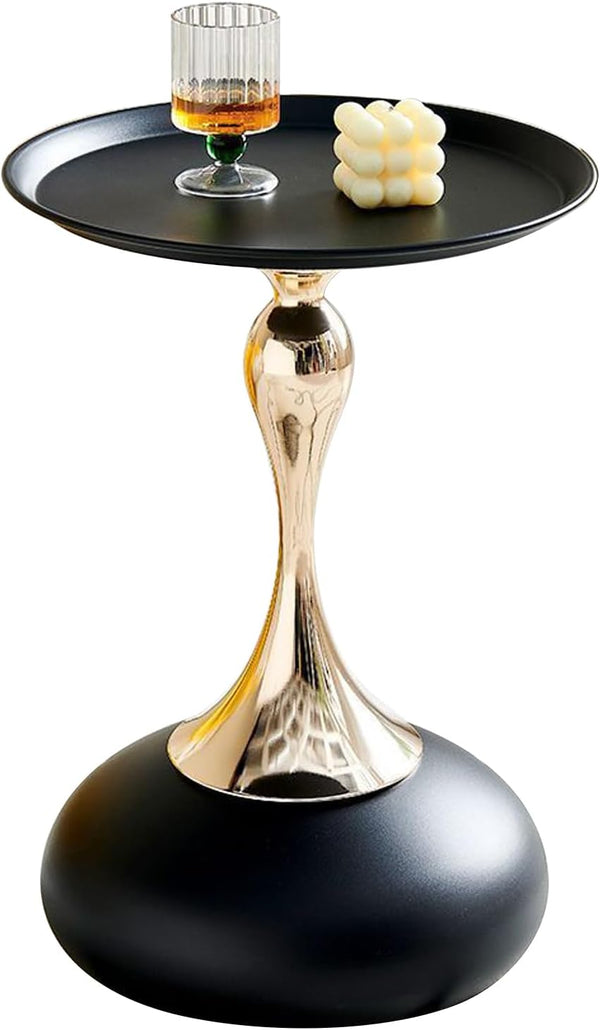 Italian-Style Small Waist Coffee Table – Luxury Modern Side Table