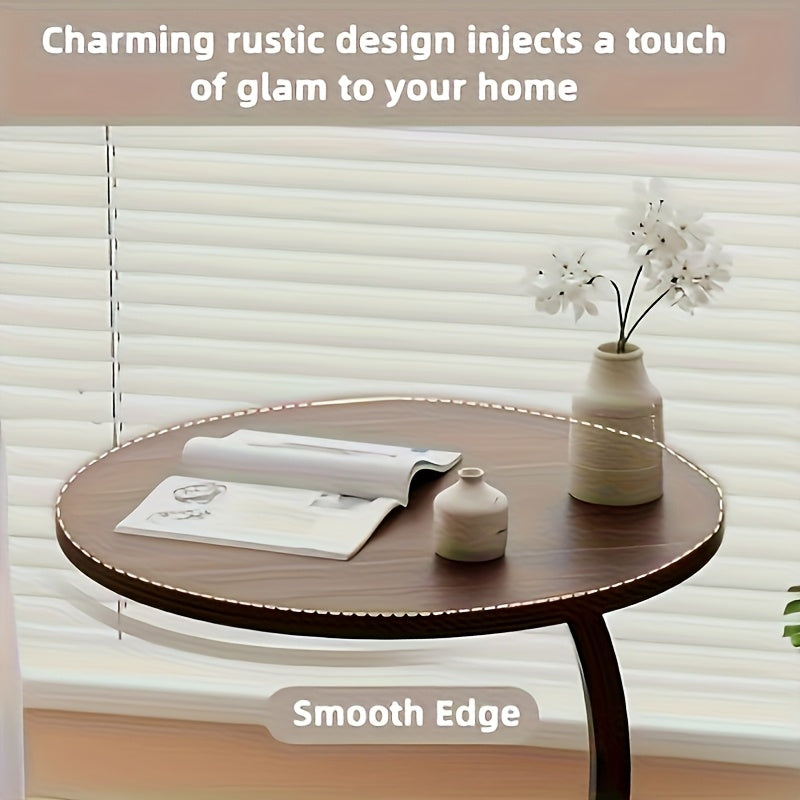 Modern Round Coffee Table – Minimalist, Durable & Space-Saving Design