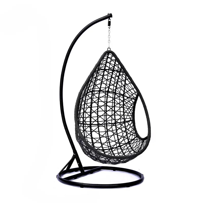 Two-Seater Patio Swing with Cup Holders | Double Swing Chair Outdoor Garden Furniture