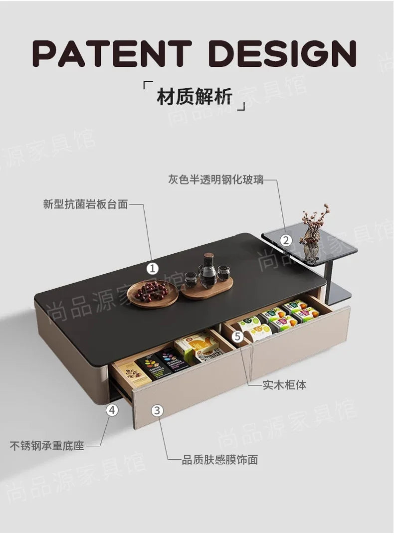 Design Modern Coffee Table – Simple Luxury & Glamorous Living Room Furniture ✨☕