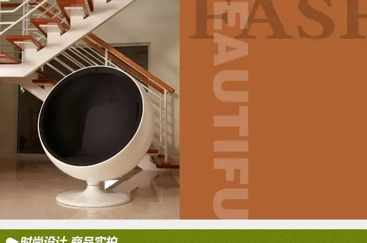 Bubble Egg Recliner Chair – Creative Modern Style Space Ball Music Sofa 🎧🪑