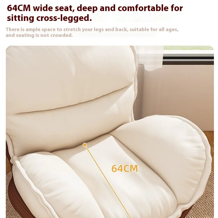 Penguin Hug Egg Chair – Luxury Rotating Lounge Recliner for Living Room 🐧✨