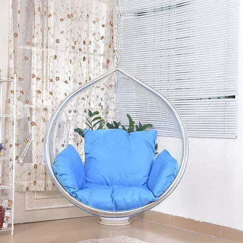 Internet celebrity transparent acrylic hemispherical hanging chair