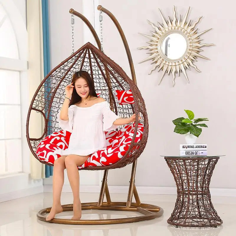 Outdoor hanging chair swing balcony indoor lazy hanging basket chair