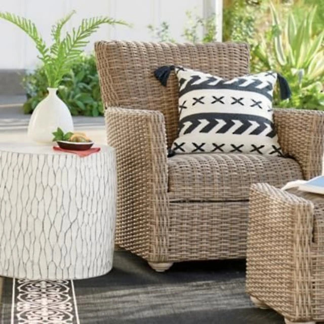 Outdoor popular wicker rattan outdoor furniture set garden sofa chair