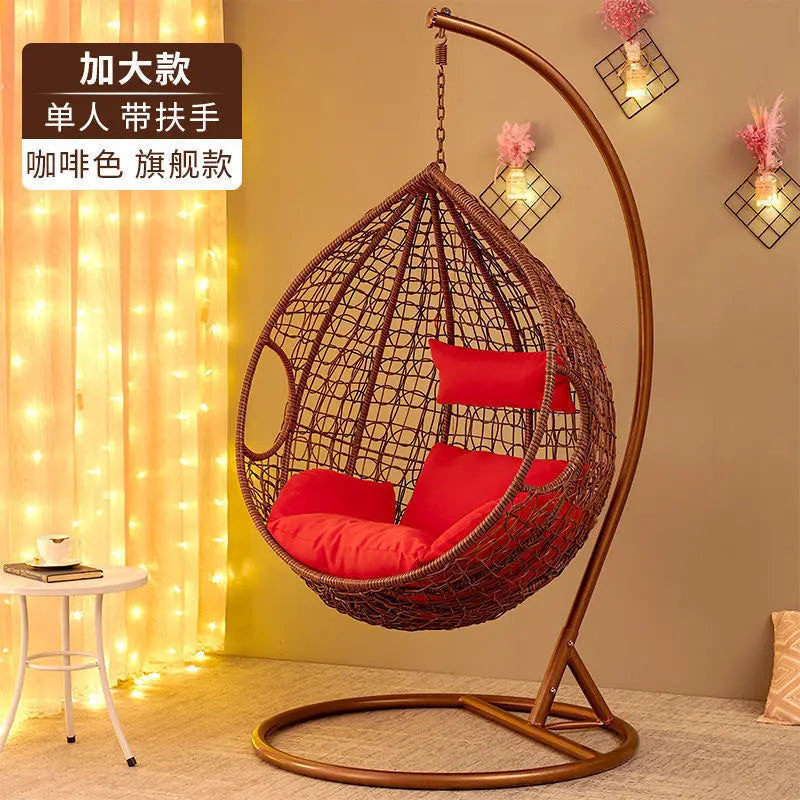 Hanging Basket Rattan Chair Adult Hanging Chair