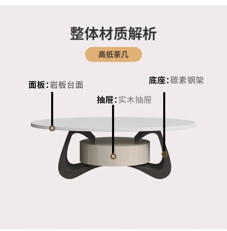 Modern Glamour Coffee Table – Luxury Minimalist Design for Elegant Living Rooms ✨☕