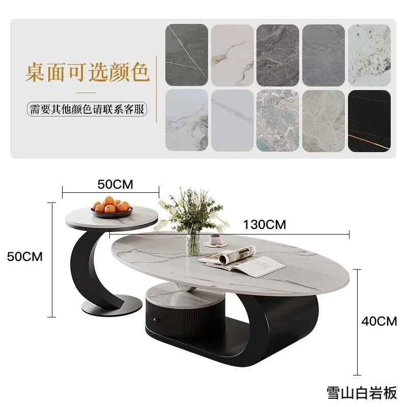 Antique Glamour Coffee Table – Modern Luxury Asian Design Living Room Furniture ✨