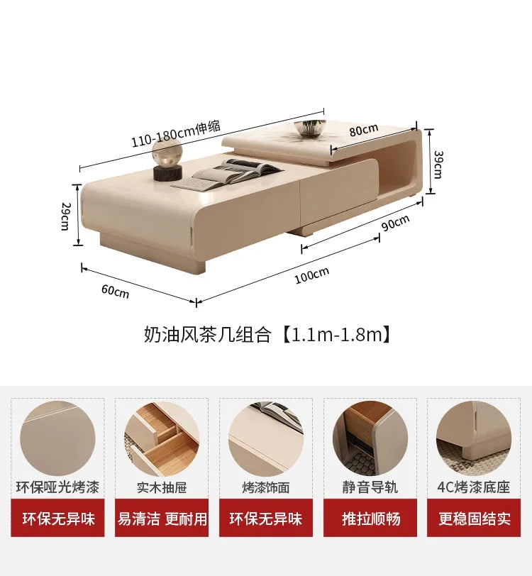 Modern Luxury Coffee Table – Glamour Design for Elegant Living Rooms ✨☕