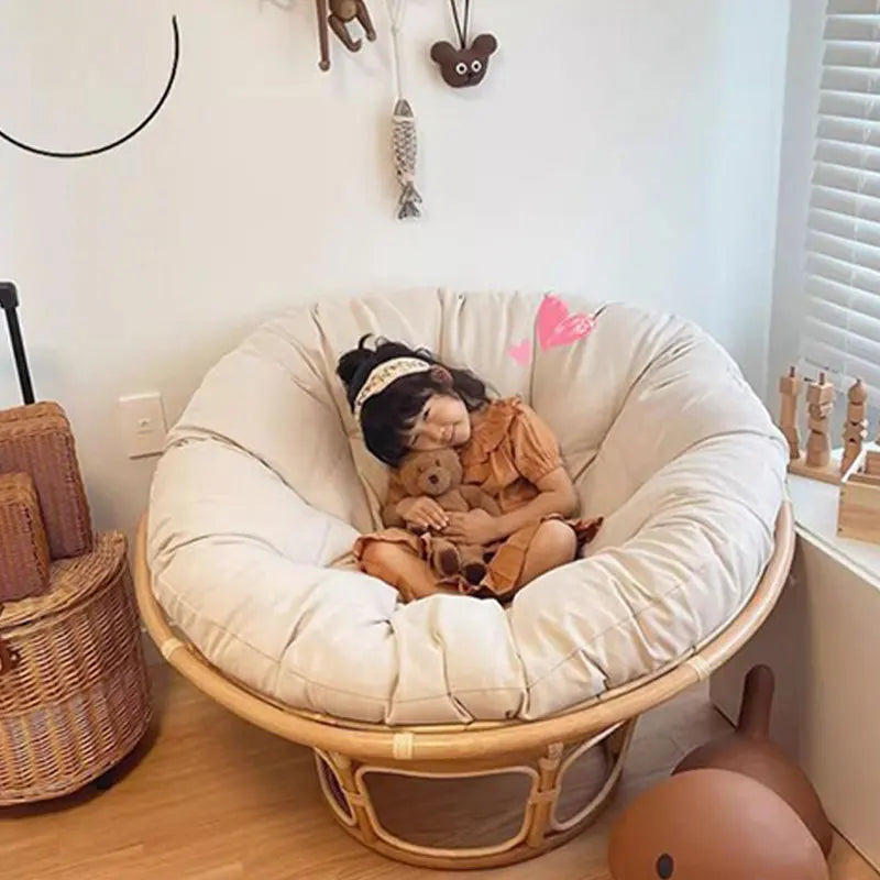 🪶 Egg Chair Cushion – Thick Soft Swing Seat Pad for Garden & Patio
