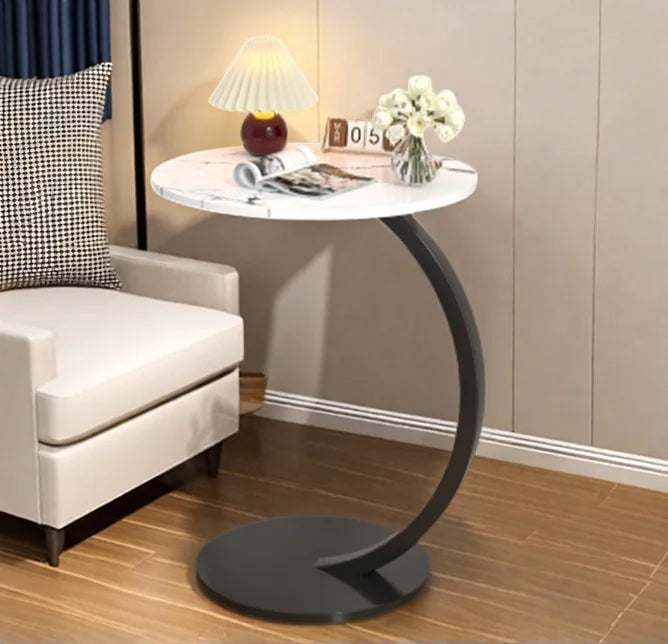 Luxury Round Side Table – Modern Coffee Table, Bedside & Auxiliary Desk