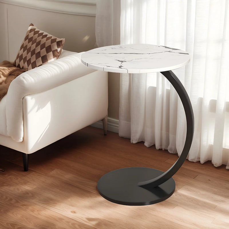 Luxury Round Side Table – Modern Coffee Table, Bedside & Auxiliary Desk