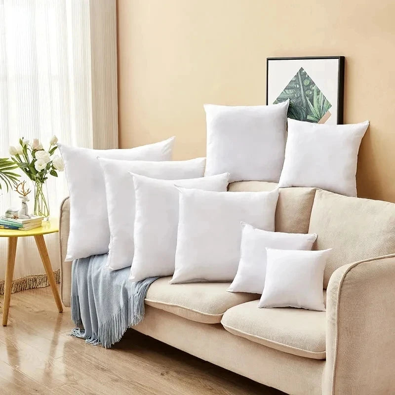 Breathable PP Cotton Cushion Core with Zipper – Sofa & Pillow Insert