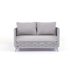 Modern Luxury Outdoor Aluminum Rope Patio Sofa Set