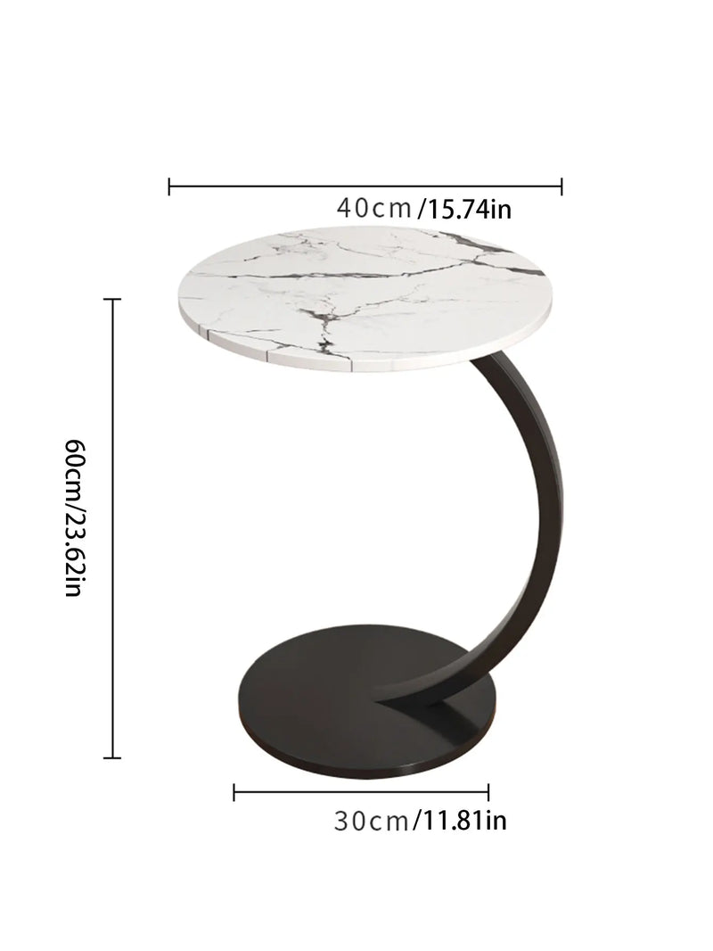 Luxury Round Side Table – Modern Coffee Table, Bedside & Auxiliary Desk