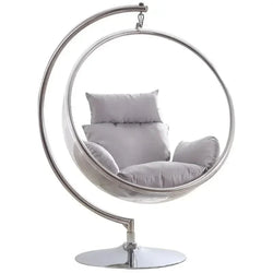 Internet celebrity transparent acrylic hemispherical hanging chair