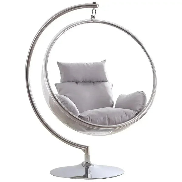 Internet celebrity transparent acrylic hemispherical hanging chair