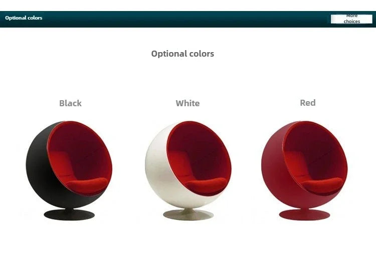Bubble Egg Recliner Chair – Creative Modern Style Space Ball Music Sofa 🎧🪑