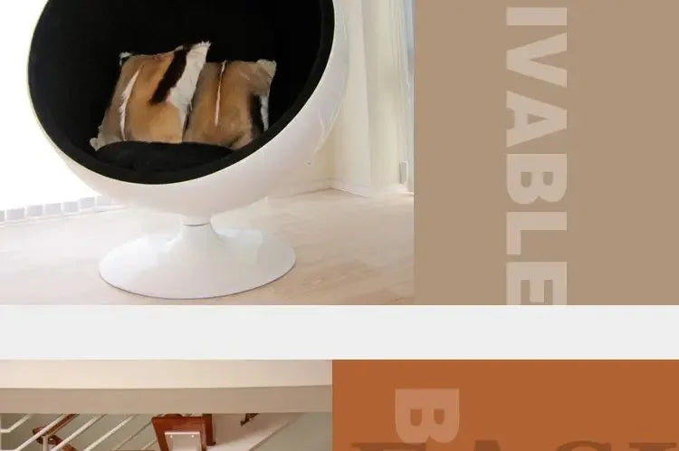 Bubble Egg Recliner Chair – Creative Modern Style Space Ball Music Sofa 🎧🪑