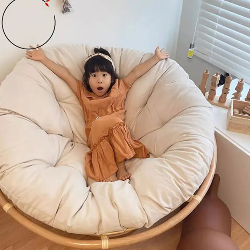 🪶 Egg Chair Cushion – Thick Soft Swing Seat Pad for Garden & Patio