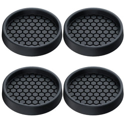 4PCS Non-Slip Rubber Furniture Coaster Pads – Floor Protectors
