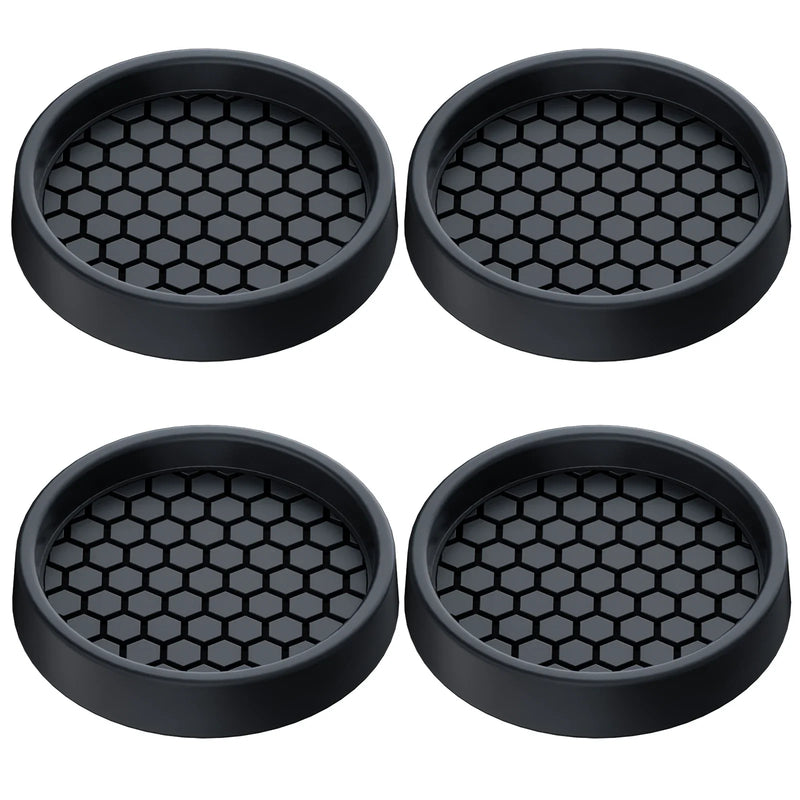 4PCS Non-Slip Rubber Furniture Coaster Pads – Floor Protectors