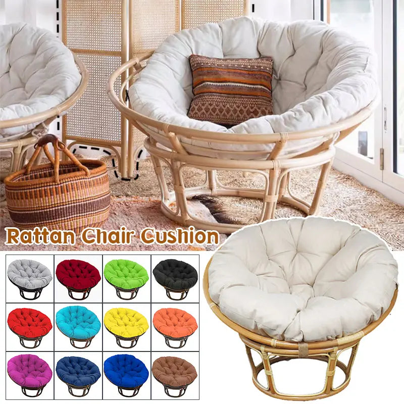 🪶 Egg Chair Cushion – Thick Soft Swing Seat Pad for Garden & Patio