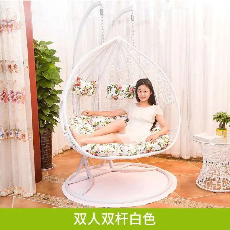 Outdoor hanging chair swing balcony indoor lazy hanging basket chair