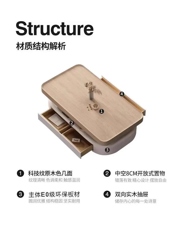 Modern Coffee Table – Minimalist Living Room Center Table