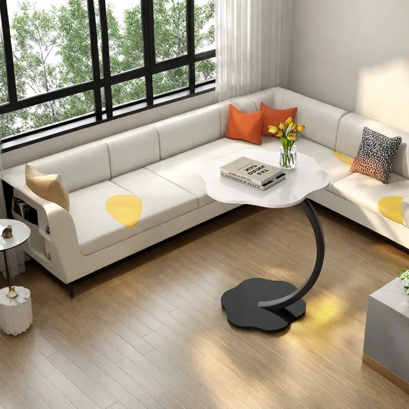 Luxury Round Side Table – Modern Coffee Table, Bedside & Auxiliary Desk