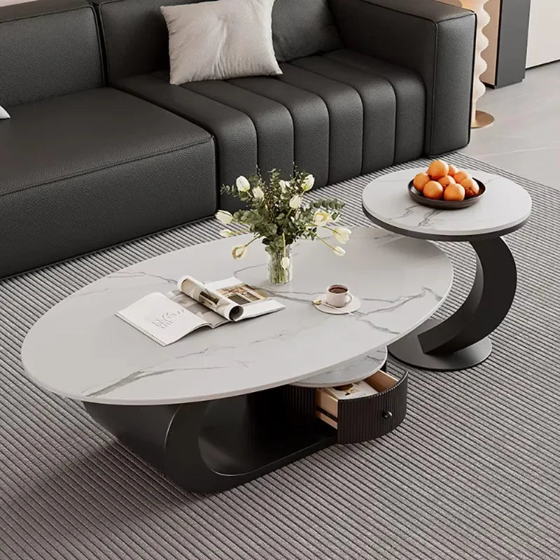 Antique Glamour Coffee Table – Modern Luxury Asian Design Living Room Furniture ✨
