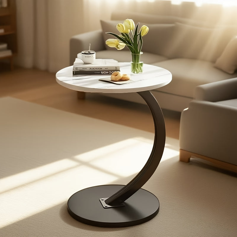 Modern Round Coffee Table – Minimalist, Durable & Space-Saving Design