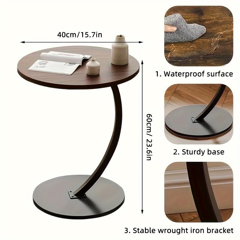 Modern Round Coffee Table – Minimalist, Durable & Space-Saving Design